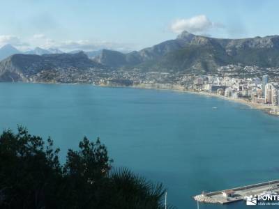 Peñón Ifach;Sierra Helada;Puig Campana;Sierra Bernia;excursiones de un dia desde madrid pasarelas 